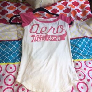 Lightly worn aero postal T-shirt for kids.